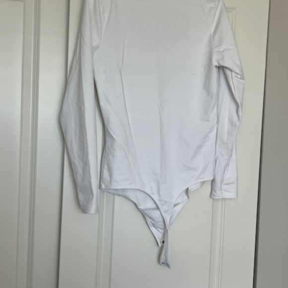 White Abercrombie Bodysuit - Size L - Soft A&F Collection - Picture 3 of 3
